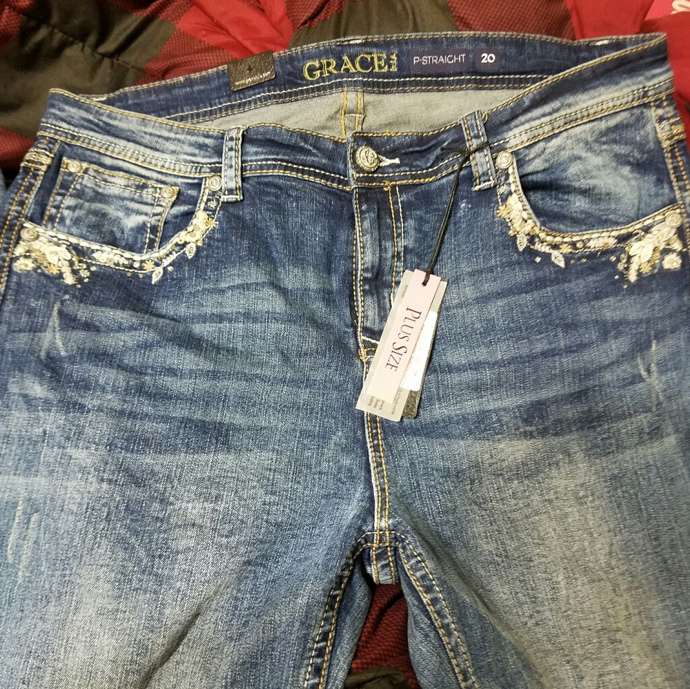 For sstamps7 Plus size 20 Grace Jeans